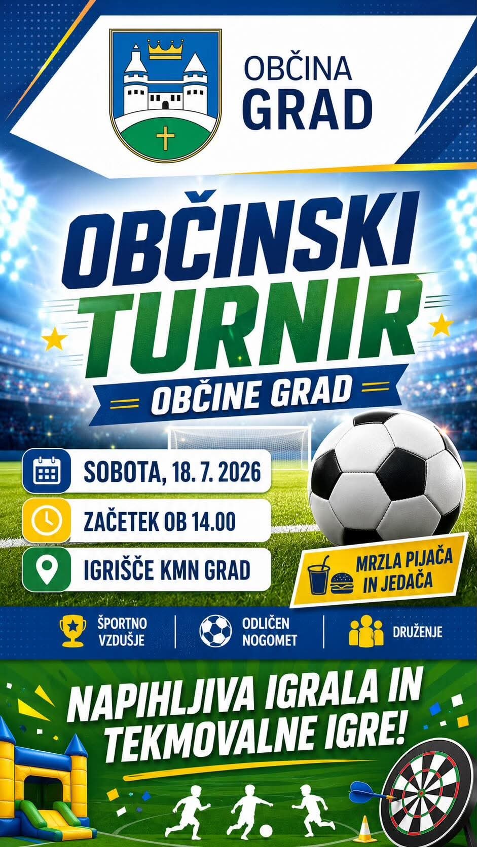VABILO - OBČINSKI NOGOMETNI TURNIR 2026